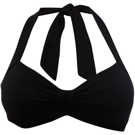 Seafolly Goddess DD Cup Halter Bikini Top (105 AUD) ❤ liked on Polyvore featuring swimwear, bikinis, bikini tops, black, women, halter neck bikini, seafolly bikini, halter swim top, tankini tops and swim suit tops Tops Black Women, Halter Neck Swimwear, Halter Top Bathing Suits, Seafolly Swimwear, Neat Clothes, Halter Swim Top, Halter Swimwear, Halter Swimsuit, Halter Top Tankini