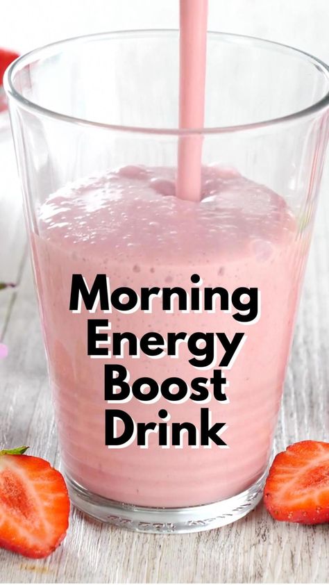 Energy Smoothie Recipes, Energy Boosting Smoothies, Boost Drink, Morning Energy, Energy Smoothies, Healthy Drinks Smoothies, Belly Fat Burner Drink, Healthy Juice Recipes, Smoothie Diet Plans