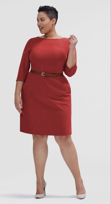 Office Dresses For Women Work Attire, Office Dress Plus Size, Official Dresses, Office Clothes, Fashionable Work Outfit, Corporate Dress, Mm Lafleur, Office Dresses For Women, Work Dresses For Women