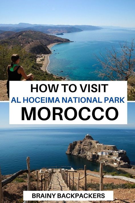 Are you looking for an offbeat destination to travel to in Morocco? Al Hoceima National Park in northern Morocco is full of wildlife and traditional Berber villages. Truly Morocco off the beaten path! #moroccotravel #responsibletourism #travel #africa #northernafrica #mediterranean #beautifulplaces #nationalpark #brainybackpackers Morocco Beach, Morocco Itinerary, Responsible Tourism, Visit Morocco, Morocco Travel, Adventure Activities, Africa Travel, Backpacking, Morocco