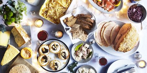 Smorgasbord Ideas, Christmas Smorgasbord, Swedish Christmas Food, Christmas Ham Recipes, Brunch Cafe, Christmas Ham, Scandinavian Christmas Decorations, Great British Chefs, Ham Recipe