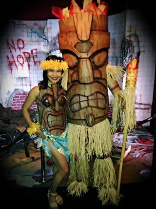 Tiki God - Eva Foam Costume : 10 Steps (with Pictures) - Instructables Tiki Costume, Foam Costume, Tiki Man, Tiki Decor, Tiki Totem, I Love Halloween, Tiki Art, Tiki Mask, Fiesta Tropical