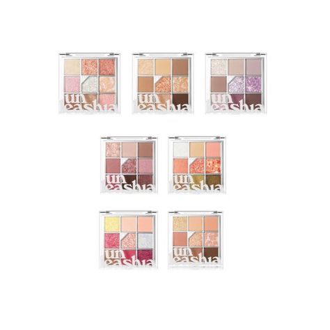 Unleashia Eyeshadow, Unleashia Glitterpedia, Pretty Eyeshadow, Everyday Eye Makeup, Beauty Wishlist, Japanese Makeup, Fancy Makeup, Cute Makeup Looks, Eyeshadow Palettes