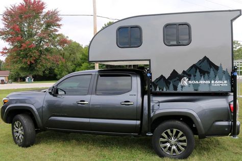 10 Best Truck Campers for the Toyota Tacoma Mid-Size Pickup | Truck Camper Adventure Tacoma Truck Camper, Toyota Tacoma Camper Shell, Tacoma Camping, Lightweight Truck Campers, Tacoma Camper Shell, Tacoma Camper, Pickup Truck Camper, Small Truck Camper, Best Truck Camper