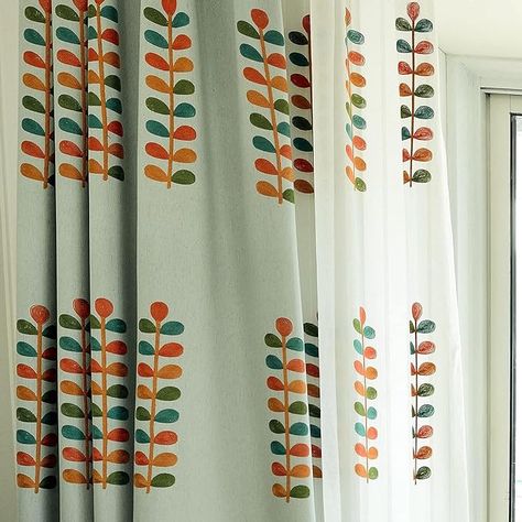 Amazon.com: VOGOL Polyester Window Curtains 84 Inch Length, Colorful Leaves Embroidered Grommet Curtain Panels, 60% Room Darkening Drapes, W52 x L84, 2 Pcs : Home & Kitchen Window Treatments For Bedroom, Velvet Room, Farmhouse Curtains, Short Curtains, Sheer Curtain Panels, Cool Curtains, Drape Panel, Darkening Curtains, Beautiful Curtains