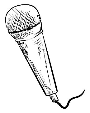 Mic Sketch, Microphone Sketch, Mic Drawing, Mic Png, White Microphone, Microphone Illustration, Microphone Drawing, Microphone Icon, Sun Drawing