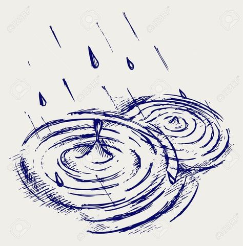 how to draw raindrop in puddle - Google Search | coloring mushroom ... Raindrop Drawing, Drawing Rain, Rain Tattoo, 달력 디자인, Cocoppa Wallpaper, Water Drawing, Doodle Style, Gambar Figur, Arte Sketchbook