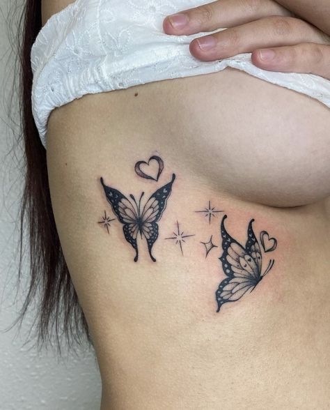 Fairy Tattoo Arm, Fairy Wings On Back Tattoo, Fairy Wing Tattoos On Back, Back Tattoo Women Fairy Wings, Fairy Wing Spine Tattoo, Butterfly Wings Tattoo On Back Fairies, Medium Size Tattoos, Hand Tattoos For Girls, Pretty Hand Tattoos