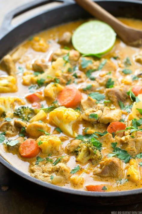 Veggie Curry, Curry Dishes, Curry Chicken Recipes, Fool Proof Recipes, Chicken Curry, Whole 30 Recipes, Curry Chicken, Curry Recipes, One Pot Meals