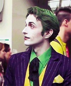 He's the perfect Joker omg #Gifs #Joker Anthony Misiano Joker, Anthony Misiano, Perfect Cosplay, Joker Smile, Joker Comic, Perfect Face, Joker Cosplay, Batman Joker, 웃긴 사진