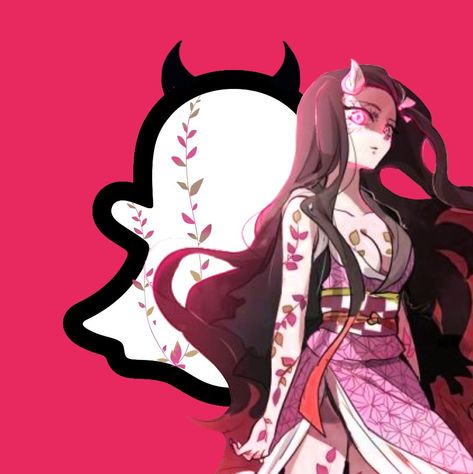 Demon slayer nezuko kamado Pink snap chat icon made by Mika Chan The art is obviously not mine. The icon was made by ♥︎𝑀𝒾𝓀𝒶 𝒞𝒽𝒶𝓃♥︎. Nezuko App Icon Pink, Anime Logo Icon, Anime Snapchat Icon, Snapchat Anime Icon, Demon Slayer Nezuko Cute, Nezuko App Icon, Anime Phone Icons, Icon Anime App, Demon Slayer App Icons