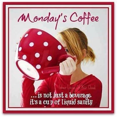 Now THAT, is my kinda coffee cup! Oh... and my kinda woman. Sorry, didn't notice at first! ;) LOL I Love Coffe, Monday Coffee, Red Polka Dot, Coffee Love, Coffee Quotes, Coffee Humor, Coffee Art, Coffee Addict, Coffee Break