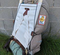 Picture of Customizable Pack Frame Survival Supplies, Bushcraft Camping, Camping Tools, Camping Backpack, Herschel Heritage Backpack, Leather Pieces, Survival Gear, Boy Scouts, Camping Gear