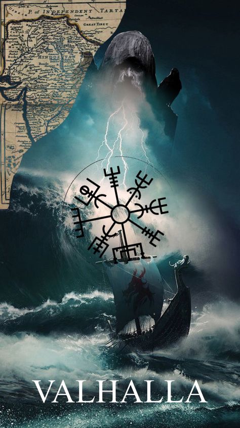 Norse Mythology Wallpaper, Norse Wallpapers, Norse Aesthetic, Pagan Aesthetic, Vikings Travis Fimmel, Viking Wallpaper, Arte Viking, Viking Books, Valhalla Viking