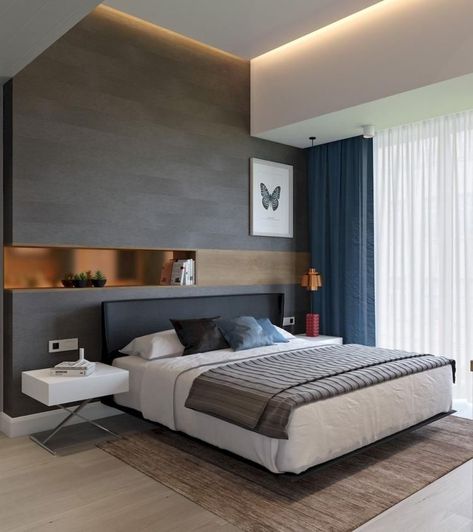 The best modern bedroom designs that trend this year 43 Wooden Bedroom Ideas, Modern Minimalist Bedroom Design, Design Ložnic, Modern Minimalist Bedroom, Wooden Bedroom, Minimalist Bedroom Design, Luxury Bedroom Design, Interior Minimalista, Trendy Bedroom