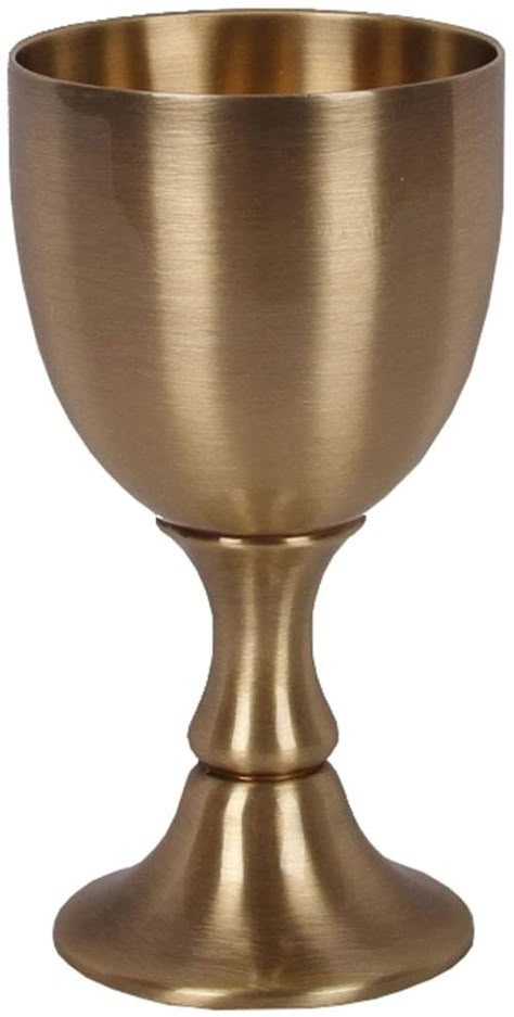 Goblet Aesthetic, Dark Academia Statue, Golden Goblet, Gold Goblet, Golden Chalice, Gold Chalice, Goblet Cup, Aarti Thali, Best Gifts For Friends