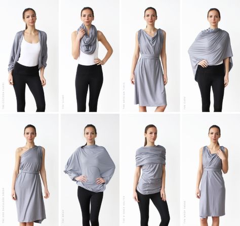 Multiway Clothing, Convertible Clothing, Multi Way Dress, Functional Clothing, Diy Vetement, Travel Clothes Women, Travel Dress, Ethical Clothing, Sustainable Clothing