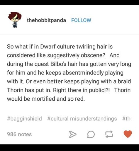 The Hobbit Headcanon, Hobbit Headcanon, Bagginshield Headcanon, Bilbo X Thorin, Hobbit Funny, Lotr Funny, Hobbit Art, Hobbit Hole, Bilbo Baggins