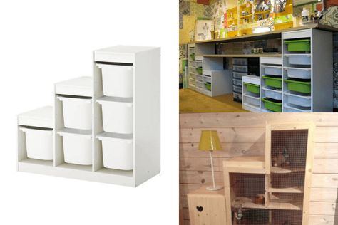 7 ideas to repurpose or hack the TROFAST step unit. Hack the TROFAST beyond toy storage in the kids room. Ikea Storage Steps, Trofast Stairs Hack, Trofast Ikea Kids, Bunk Bed Stairs, Stair Hacks, Ikea Loft Bed, Trofast Ikea, Ikea Toys, Bed Stairs