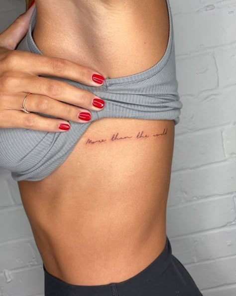 Heavenly Tattoos, Heaven Sent Tattoo, Love You More Tattoo, Made In Heaven Tattoo, Name Tattoos For Women, Small Name Tattoo, Tattoo Names, Boys Tattoo, Tatts Ideas