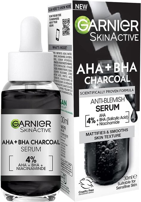 Painful Acne, Improve Appearance, Garnier Skinactive, Best Face Serum, How To Reduce Pimples, Smooth Skin Texture, Garnier Skin Active, Uneven Skin Texture, Aha Bha