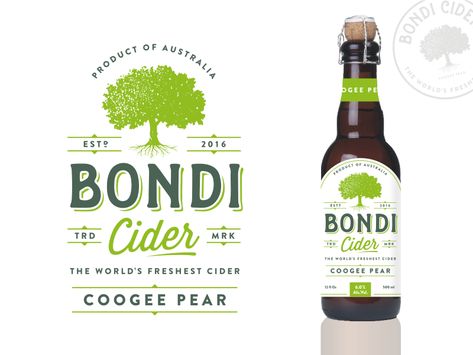 Bottled Water Logo, Cider Label, Cider Packaging, Classy Food, Beer Logo Design, Syrup Labels, Graphic Design Marketing, Bottle Design Packaging, Water Logo