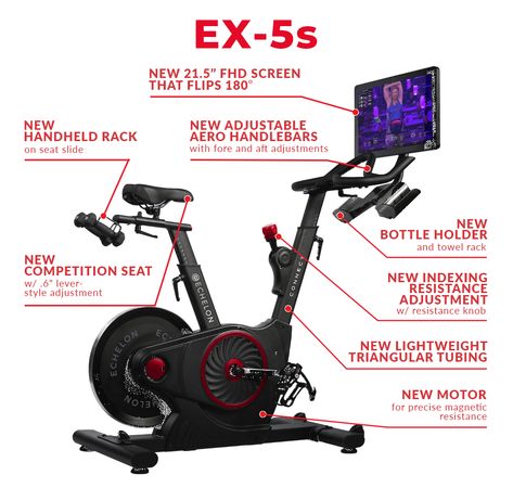 Echelon Bike, Bike Workouts, Home Exercise Equipment, Spin Bike Workouts, Indoor Bike Workouts, Health Device, Spin Bike, Indoor Cycling Bike, Peloton Bike