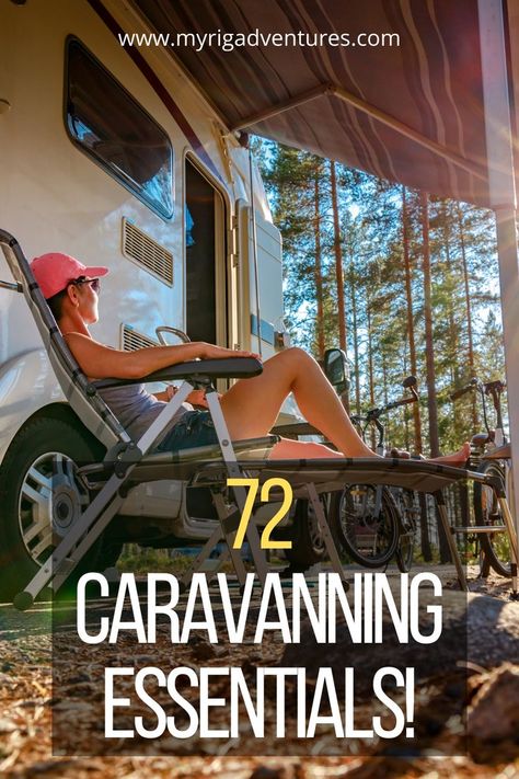 Caravan Essentials, Rv Camping Essentials, Camper Checklist, Caravan Hacks, Caravan Storage, Caravan Living, Camping Hacks Diy, Caravan Site, Campervan Life