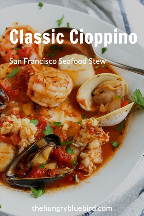 Italian Seafood Stew Cioppino Recipe, Ciopinno Seafood Stew Easy, Ciopinno Seafood Stew Cioppino Recipe, Ciapinno Recipe, Ciopinno Recipe, Cioppino Recipe Best, Chiopino Recipe, Italian Chipino, Chapino Recipe