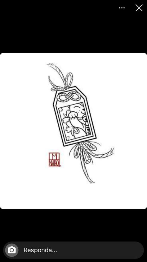 Talisman Tattoo, Tattoos Asian, Small Japanese Tattoo, Charm Tattoo, Tattoos Pretty, Tattoos Cute, Half Sleeve Tattoos Drawings, Fan Tattoo, Cat Tattoo Designs