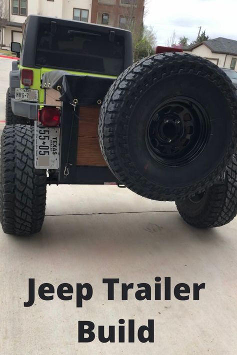 Bug Out Jeep Wrangler, Jeep Camping Wrangler, Jeep Wrangler Trailer, Jeep Wrangler Accessories Diy, Jeep Camping Trailer, Jeep Wrangler Camping, Jeep Wrangler Diy, Built Jeep, Diy Jeep