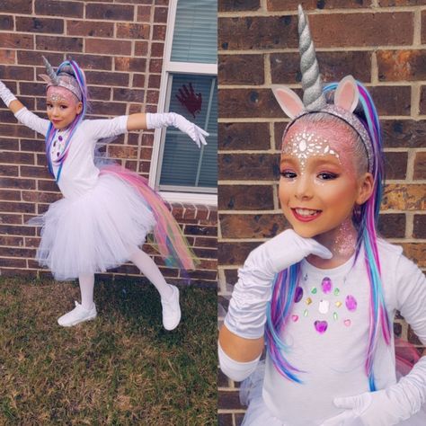 Creative Natural Hairstyles, Cute Natural Hairstyles, Unicorn Costume, Family Halloween Costumes, Family Halloween, Natural Hairstyles, Unicorn Party, Halloween Kids, Halloween Ideas