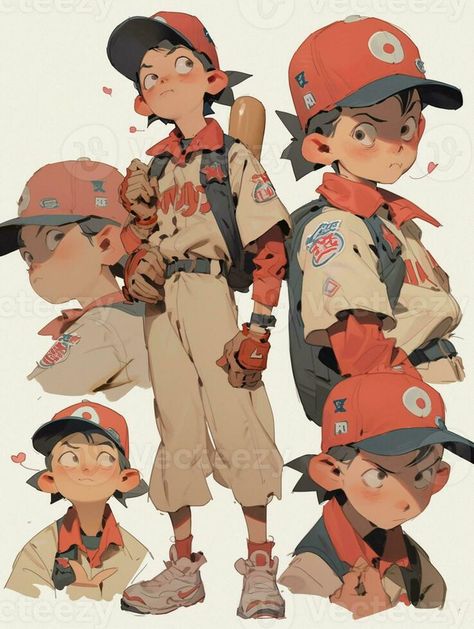 anime boy in baseball uniform with baseball bat and other baseball players. generative ai. Baseball Anime Art, Baseball Pose Reference Drawing, Baseball Reference Pose, Person Holding Baseball Bat Reference, Baseball Uniforms Boys, Baseball Character Design, Baseball Uniform Design, Bat Sketch, Baseball Poses