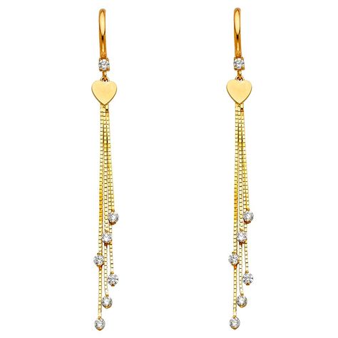 Elegant 22k Yellow Gold Danglers, Elegant Yellow 22k Gold Danglers, 22k Yellow Gold Dangle Earrings, Yellow 22k Gold Dangle Earrings, 22k Yellow Gold Dangle Danglers, Hinged Earrings, Designer Bangles, Being Prepared, Gold Earrings Designs