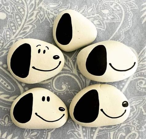 Easy Diy Paint, Art Pierre, Painted Rocks Kids, Painted Rocks Craft, Painting Ideas Easy, Painted Rocks Diy, Happy Stones, Rock Painting Ideas Easy, Rocks Painted