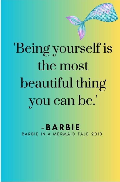 Daily barbie quotes, embrace your inner pink side and make everyday sparkle Beauty Pageant Quotes, Pageant Quotes, Barbie Quotes, You're Doing Great, Thinking Of You Quotes, Barbie Vibes, Barbie Books, Barbie Images, Mermaid Tale