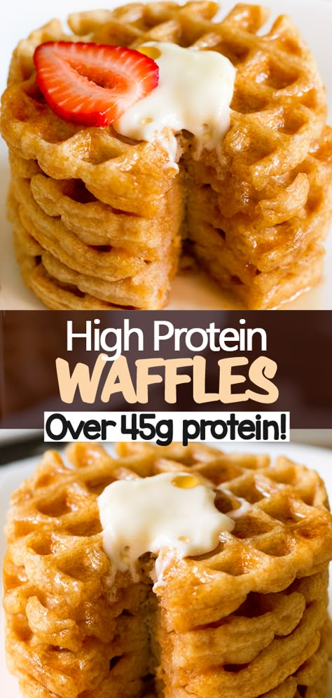 Protein Waffle Recipe With Protein Powder Premier Protein Waffle Recipe, Vanilla Protein Waffles, Gluten Free Dairy Free High Protein Breakfasts, High Protein Low Carb Waffle Recipes, Protein On The Go Breakfast, Protein Powder Chaffles, Protein Waffle Mix Recipe, Waffle Protein Recipe, Protein Mini Waffles