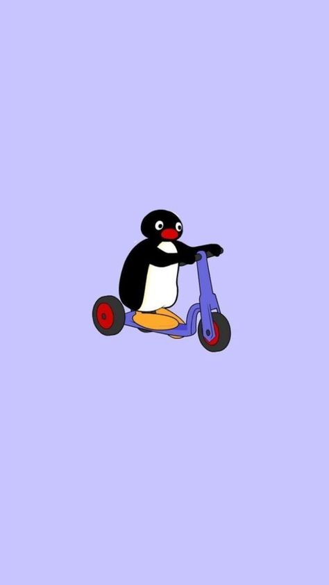 Pingu Pingu, Phone Humor, Funny Phone Wallpaper, Cartoon Wallpaper Iphone, Pinturas Disney, Trendy Wallpaper, Wallpapers Iphone, Cartoon Pics, Cute Wallpaper Backgrounds