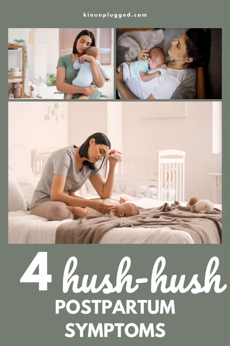 Postpartum emotions are especially overwhelming when you're a first time mom and not expecting them. No one discusses these four emotions! Postpartum Emotions, Postpartum Symptoms, First Time Mom, Postpartum Recovery, First Time Moms, Postpartum, Hush Hush, First Time