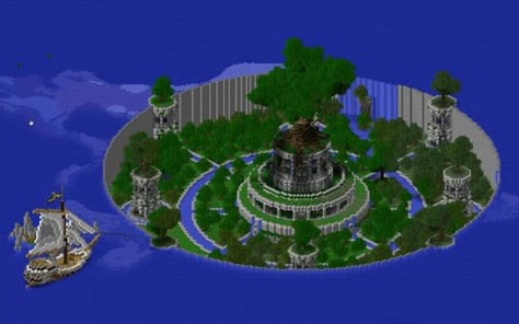 Tree of Life - Imgur Mega Base, Minecraft Cool, Construction Minecraft, Minecraft Structures, Bangunan Minecraft, Mc Ideas, Minecraft Castle, Cool Minecraft Houses, Diy Minecraft