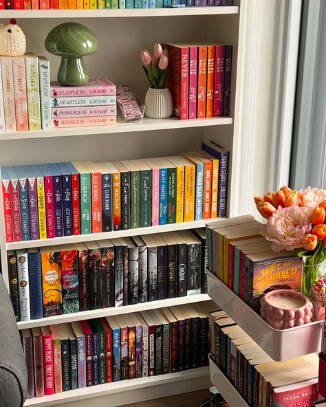 Best Bookshelf Ideas, Library Room Cozy, Home Library Room, Cozy Library Room, Book Corner Ideas Bedroom, The Do Over, Aesthetic Bookshelves, Bookshelf Inspo, Cute Bookshelves