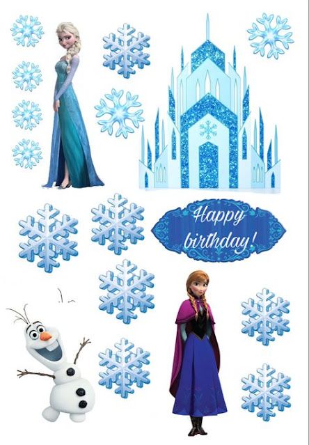 Anna, Olaf and Elsa, Frozen: Free Printable Cake Toppers. Frozen Characters Printables, Anna Frozen Cake, Olaf And Elsa, Printable Cake Toppers, Frozen Elsa Cake Topper, Frozen Party Printables, Topper Frozen, Elsa Cake Toppers, Frozen Character