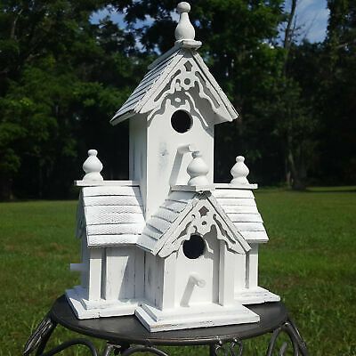 Birdhouse With Gingerbread Trim - Vatican Shell Cottage, Victorian Birdhouses, Gazebo Bird Feeder, Birdhouse Ideas, Gingerbread Trim, Garden Birdhouses, Simi Valley, Small Projects, Bird Cages