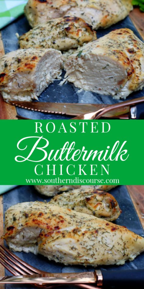 Buttermilk Chicken Recipes Oven Baked, Buttermilk Ranch Chicken Baked, Buttermilk Chicken Marinade Oven Baked, Chicken And Buttermilk Recipes, Chicken In Buttermilk Marinade, Buttermilk Chicken Recipes, Buttermilk Chicken Thighs, Buttermilk Ranch Chicken, Buttermilk Chicken Marinade