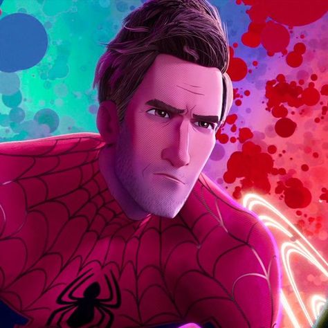 Peter B Parker Across The Spiderverse, Spiderman Into The Spiderverse, Peter B Parker, Into The Spiderverse, Captain Marvel Shazam, Parker Spiderman, Disney Illustration, Spiderman Spider, Anime Dragon Ball Goku