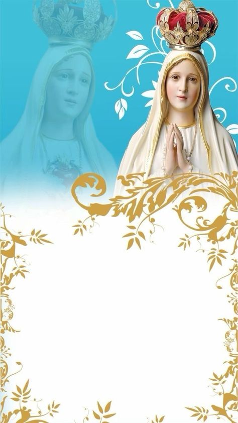 Vintage Writing Paper, Baby Birthday Invitations, Bible Quotes Images, Lady Of Fatima, Ayat Alkitab, Blessed Mother Mary, Christian Designs, Blessed Virgin, Blessed Virgin Mary