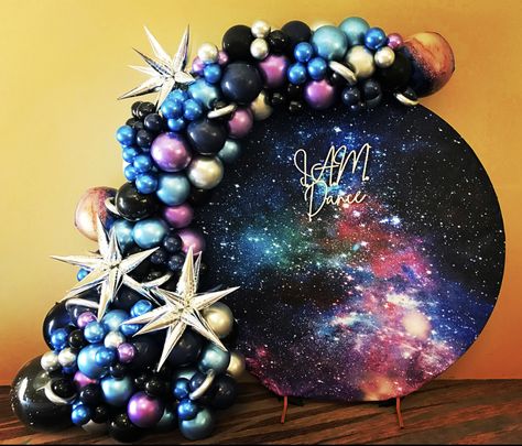 Galaxy Photo Backdrop, Galaxy Graduation Party, Galaxy Party Centerpiece, Galaxy Balloon Arch, Galaxy Quinceanera Theme, Galaxy Balloon Garland, Galaxy Wedding Ideas, Galaxy Centerpieces, Galaxy Wreath