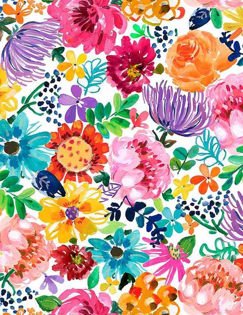 100% COTTON DIGITAL 44/45 Design Tudung, Sublimation Backgrounds, Dear Stella Fabric, Summer Floral, Wren, Quilt Shop, Floral Fabric, Decor Project, Flower Pattern