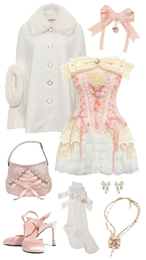 #outfitinspo #vintagefashion #winteroutfit #coquette #balletcore #dollete #chanel #pink #coquetteoutfit #softaesthetic #miumiu #bows #pinkaesthetic #coquetteoutfit #pinkdress #dollettefashion #corsetdress Strawberry Shortcake Inspired Outfit, Melanie Martinez Strawberry, Chanel Pink, Melanie Martinez, Strawberry Shortcake, Chanel, Pink