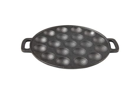 Cast Iron Aebleskiver Pan / Ebelskiver Pan / Ideal for Mini Pancake Mold, Cake Pop Pan, and Takoyaki Maker for Danish Stuffed Danish Ebleskiver, Pancake Molds, Mini Pancakes, Cake Pop, Skillet, Home Kitchen, Cast Iron, Pancakes, Decorative Tray